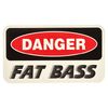 Bandshop Sticker Danger Fat Bass