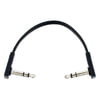Rockboard Flat TRS Cable 15 cm BK