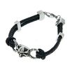Rockys Bracelet Leather Skull