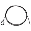 Stairville Steelwire Safety 300cm/5mm Bk