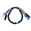 ADJ AC3PPCON3 CombiCable Power/DMX