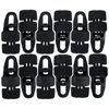 Holdon Midi Clip Black 250pcs Pack