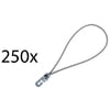 Stairville Spannfix Ø 4mm Grey 250 pcs.