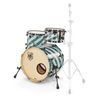 SJC Drums Custom Studio Turquoise Barb.