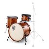 SJC Drums Tour 3pc shell set ochre/black