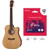 Harley Benton Custom Line CLD-1048SCE Bundle