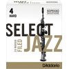 DAddario Woodwinds Select Jazz Filed Soprano 4H