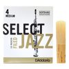 DAddario Woodwinds Select Jazz Filed Soprano 4M