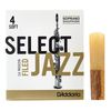 DAddario Woodwinds Select Jazz Filed Soprano 4S