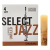 DAddario Woodwinds Select Jazz Unfiled Soprano 4S