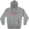Fender Hoody with Zipper Grey S