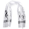 Anka Verlag Scarf G-Clef White
