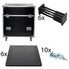 Stairville iX Stage 6x 1x1 20cm w. Case