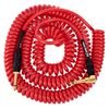 Kirlin Premium Coil Cable 9m Red
