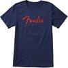 Fender Logo T-Shirt Navy S