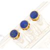 KGUbrass Bach Heavy buttons Lapizlazuli