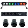 Varytec BAT.BAR 8 RGBW Bundle