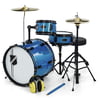 Millenium Youngster Drum Set Bundle Blue
