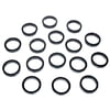 Stairville Snap Protector Ring Bk 16pcs