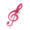 agifty Music Clip Violin Clef Pink