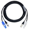 Stairville PWR-DMX3P Hybrid-Cable 3,0m
