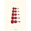 My World String Instruments Greeting Ca