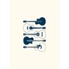My World Acoustic Guitar Greeting Card
