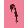 My World Pop Art Amy Greeting Card