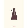 My World Metronome Greeting Card