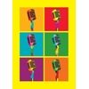 My World Microphones Greeting Card