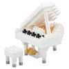 Nanoblock Grand Piano White