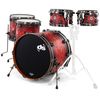 DS Drums Rebel All Maple Red Pine Burst