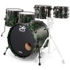DR Customs Rock Set Black Green Splatter