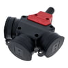 PCE 25311-s 3-Way Safety Socket