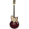 DAngelico Deluxe Atlantic LTD Matte Wine