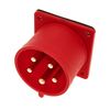 PCE 625-6 Mounting 32A 5pol 400V M