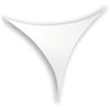 WENTEX Stretch Triangle 250 x 250cm