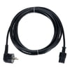 Stairville IEC Power Cable 5,0m BK angled