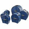 Hardcase HRockFus6 F.Lined Set D.Blue