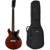 Harley Benton DC-Junior Faded Brown Bundle
