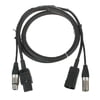 Stairville IEC-DMX3P Hybrid-Cable 1,5m