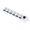 Brennenstuhl 6-Way Socket Device Switchs WH