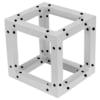 Decotruss Quad Corner Block SI