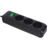 Brennenstuhl Eco-L 3 Way Split Sw 1,5m BK