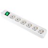 Brennenstuhl Eco-L 6 Way Split Sw 3m WH