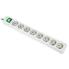 Brennenstuhl Eco-L 8 Way Split Sw 3m LG