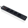 Brennenstuhl Ecolor Power Strip 4Way USB WH