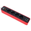 Brennenstuhl Ecolor Power Strip 4Way USB RD