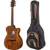 Harley Benton CLA-15CE Koa Exotic Bundle