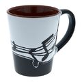 Music Sales Latte Macchiato Mug Notes